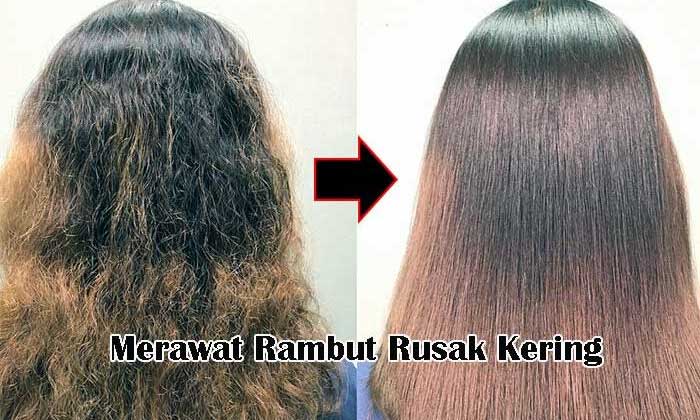 Merawat Rambut Rusak Kering